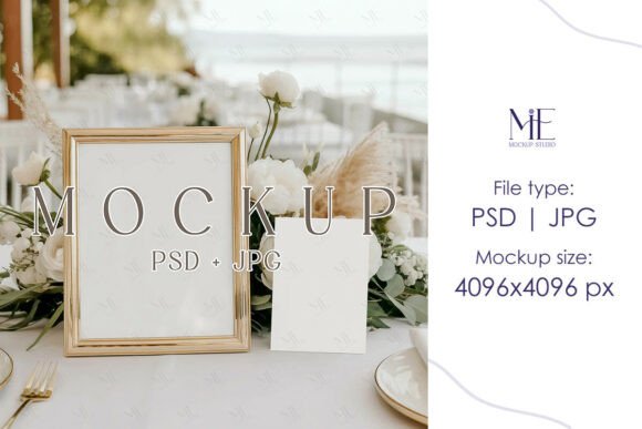 Bohemian Time Capsule Mockup 8x10 5x7