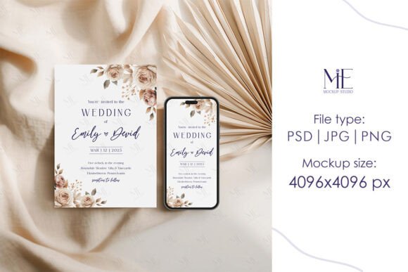 Boho Phone and Card Mockups: A Creative Designer’s Essential Tool