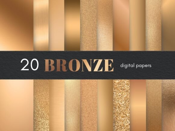 Bronze Metallic Digital Papers: A Professional’s Guide to High-Quality Design Assets