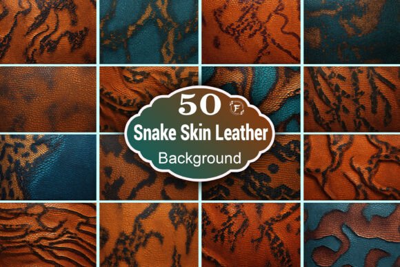Enhancing Design Projects with the Exotic Aesthetic of Snake Leather Texture Backgrounds