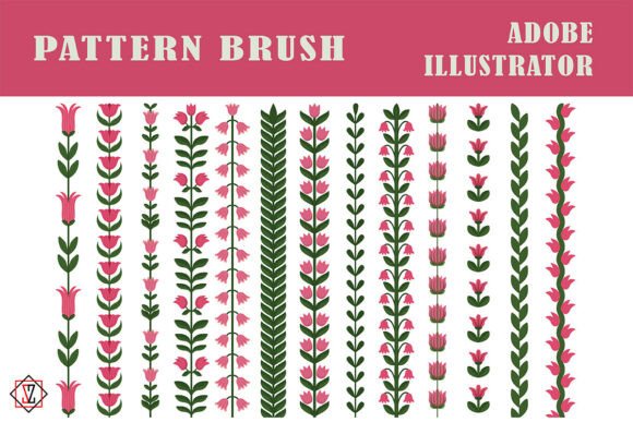 Floral Pattern Brushes for Adobe Illustrator: A Practical Design Tool