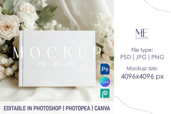 Horizontal Photobook Canva Mockup PSD: A Powerful Tool for Visual Presentations