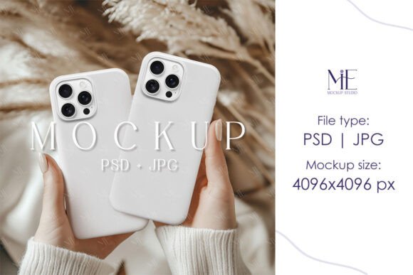 iPhone 16 Case Mockup and Double Phone Mockup: A Creative Essential for Designers
