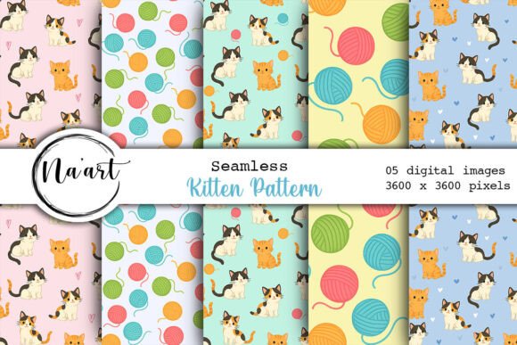 Kitten Pattern for Creative Projects